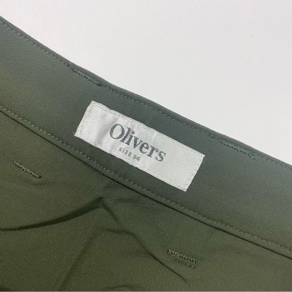 New Olivers Apparel Passage Pants Olive Green Size 34 - Picture 4 of 8